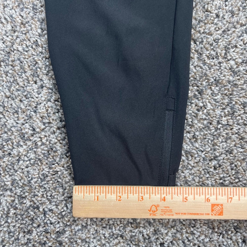Primo Golf Joggers Men's 31x26 Short Black Tapered Ankle Zip Performance Pants - Picture 8 of 9